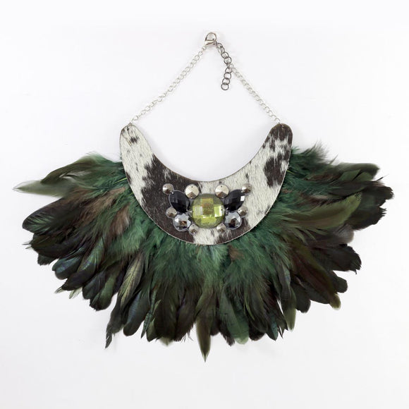 FEATHERED NECK PIECES