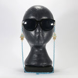 BLUE HAMSA SUNGLASSES CHAIN