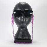 PURPLE TASSEL SUNGLASSES CHAIN