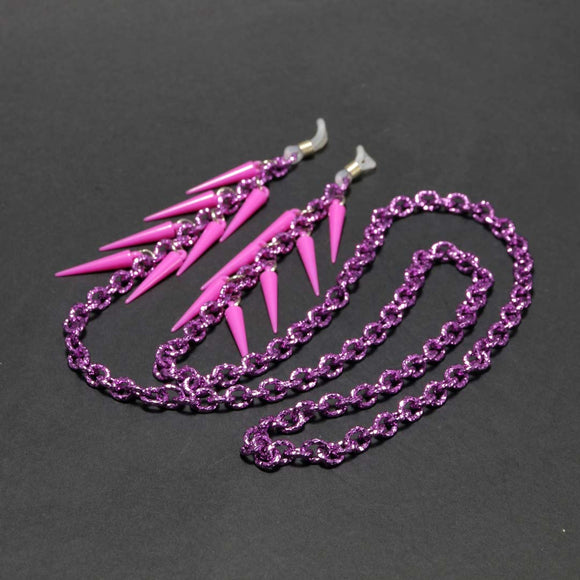 PURPLE TASSEL SUNGLASSES CHAIN