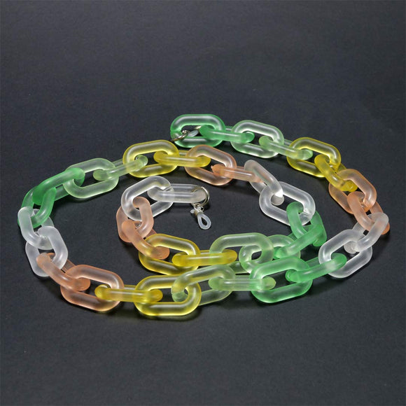 CITRUS FROSTED SUNGLASSES CHAIN