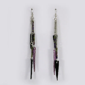 LEATHER EARRING