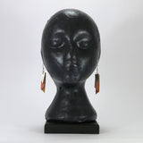 LEATHER EARRING