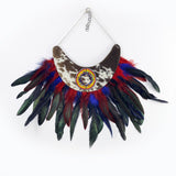 FEATHERED NECK PIECE