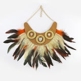 FEATHERED NECK PIECE