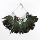 FEATHERED NECK PIECE