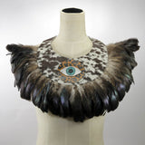 FEATHERED NECK PIECE