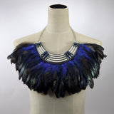 FEATHERED NECK PIECE