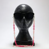 SMALL PINK SUNGLASSES CHAIN