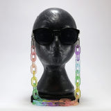 FROSTED RAINBOW SUNGLASSES CHAIN